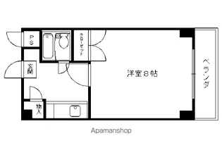 飛鳥井ハウス【203号室】の間取り