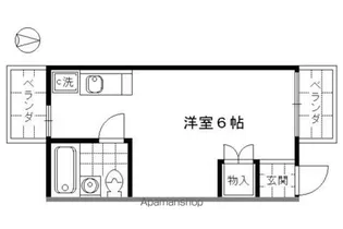 メゾンウェルス【202号室】の間取り