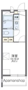 レオパレスYUMENO【205号室】の間取り