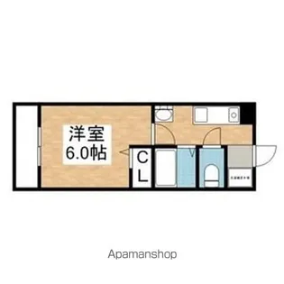 メゾン山本【3階】の間取り