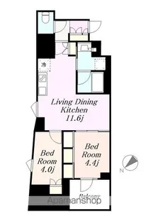 BRILLIA IST 墨田曳舟【3階】の間取り