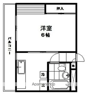 第5白鳥ビル【402号室】の間取り