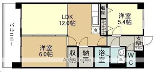 リュウセイマンション【505号室】の間取り