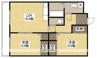 岡田マンション【3階】の間取り