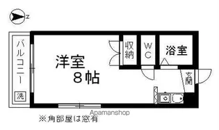 和光ビル本館【603号室】の間取り
