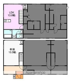 ホープ御殿場【2階】の間取り