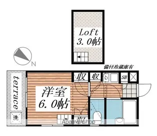 ジュネパレス稲毛第15【1階】の間取り