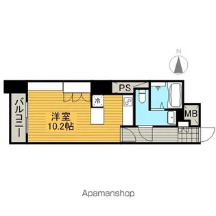 ドゥーエ大須(オオス)【1101号室】の間取り