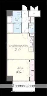 リッツ・アヴェニュー【2階】の間取り