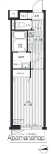 レッドウィング【202号室】の間取り
