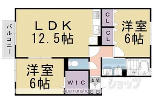 レジデンス桜【1階】の間取り