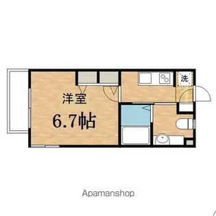リシェス【2階】の間取り