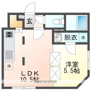 PROGRESS【4階】の間取り