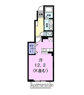 アイリス【1階】の間取り