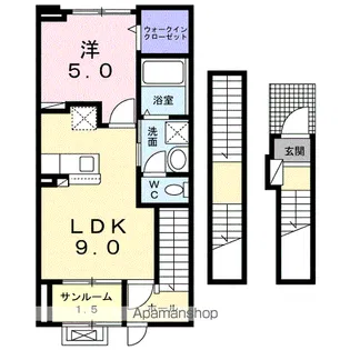 BOSCATO G【3階】の間取り