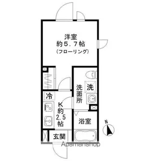 STRIPES 豪徳寺【1階】の間取り