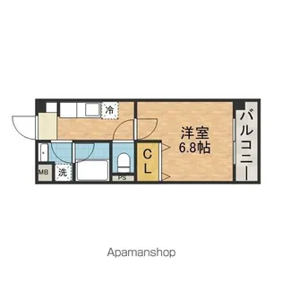 ピュール【3階】の間取り