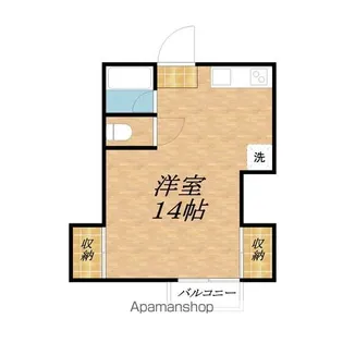 ハイツシリウス【B号室】の間取り