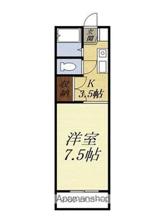 となりの花きゃべつ【3階】の間取り