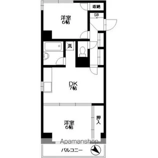 ビジュアルピア【5階】の間取り