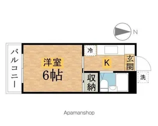 ハイツK【305号室】の間取り
