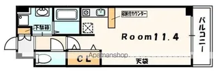 M’PLAZA津田駅前十番館【5階】の間取り