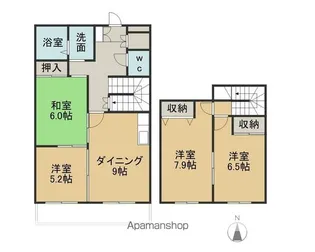 4LDKの間取り画像