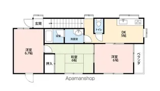 メゾンさくら【2階】の間取り
