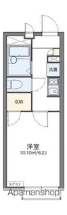 レオパレス日野本町【1階】の間取り