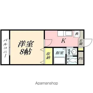 21マツケンビル【4階】の間取り