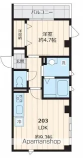 メゾンパルク【2階】の間取り