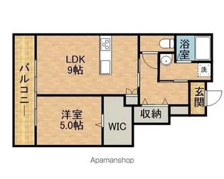 LOTUS石津中町【1階】の間取り