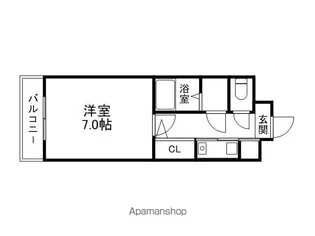 プログレス桧原【4階】の間取り