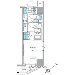 ルフォンプログレ赤塚【2階】の間取り