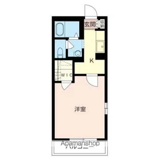 プランドール八千代【1階】の間取り