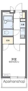 レオパレスヴィラ白金【404号室】の間取り