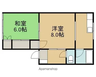 アメニティ215【101号室】の間取り