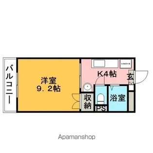 サンアップビル【3階】の間取り