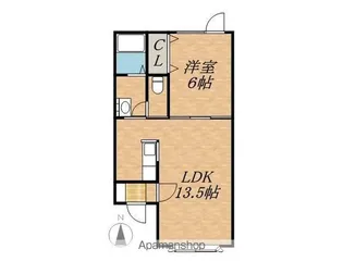 RITERAⅡ【2階】の間取り