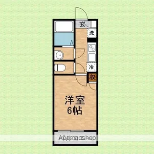 インディゴノワール川越【3階】の間取り