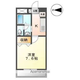 エクセルタウン蔵上Ⅱ【2階】の間取り