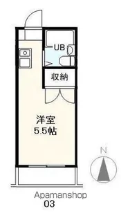ハイツベルン【2階】の間取り