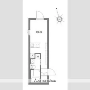 アピチェ板橋本町【4階】の間取り