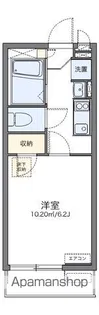 レオネクスト若葉の丘【102号室】の間取り