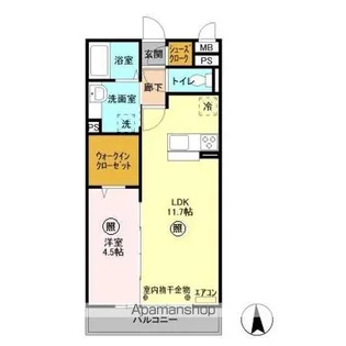 メルヴェーユ三郷中央 B【3階】の間取り