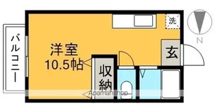 セジュール・パレ【2階】の間取り