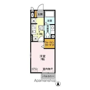 ヴィラ・グランメール【1階】の間取り