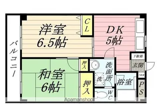 プレジール【1階】の間取り