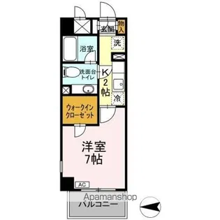 フィーノ武蔵小杉【1階】の間取り