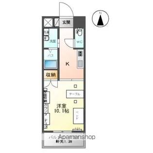 SIM(シム)【2階】の間取り